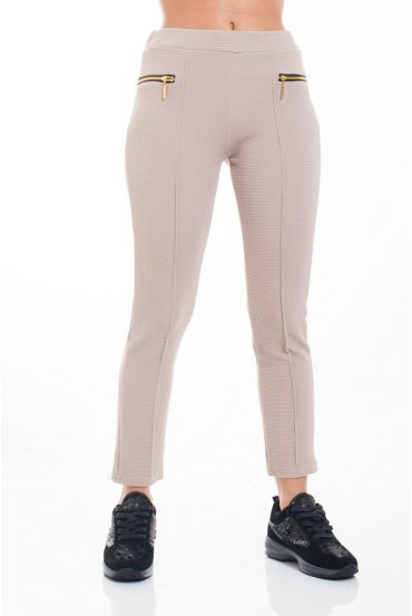 BATCH-ZIP BROEK S/M/L/XL / 5011 BEIGE