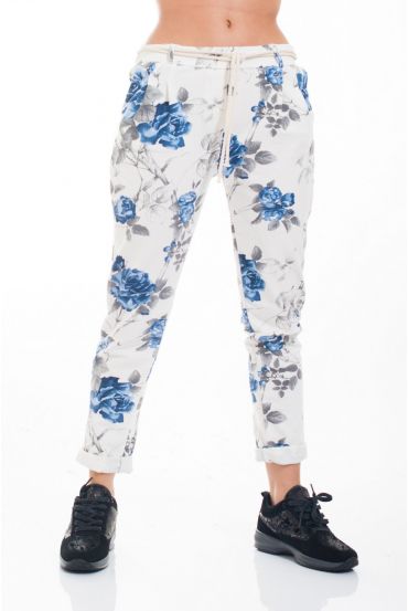 BROEK HAREM BROEK 5009 BLAUW