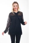 BLOUSE DENTELLE 5007 NOIR