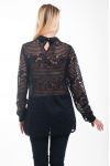 BLUSA DE ENCAJE 5007 NEGRO