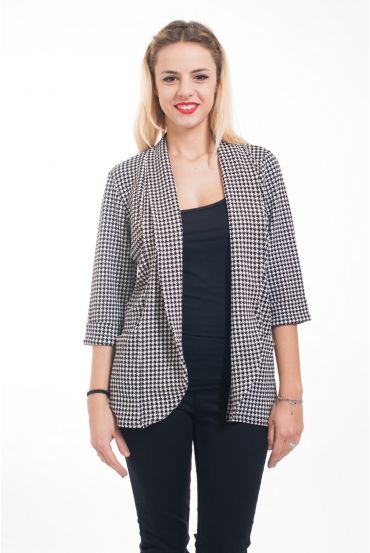 CHAQUETA BLAZER IMPRESO 5001