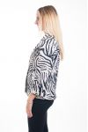 DIE BEDRUCKTE JACKE 4624 ZEBRE