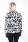 DIE BEDRUCKTE JACKE 4624 ZEBRE