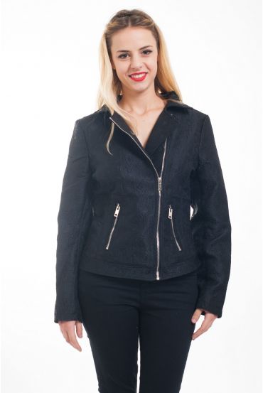 BIKER CHAQUETA 4623 NEGRO