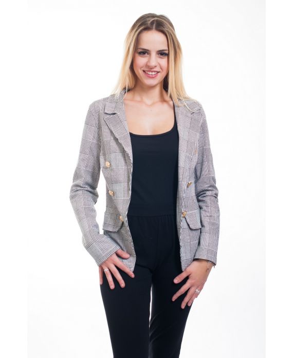 CHAQUETA BLAZER 4621 NEGRO