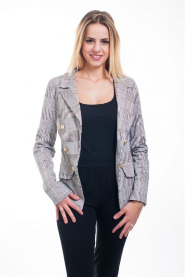 JASJE BLAZER 4621 ZWART