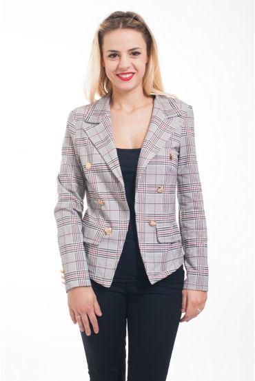 CHAQUETA BLAZER 4621 BURDEOS