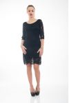 ABITO IN PIZZO 5045 NERO