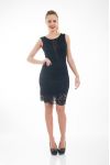 ABITO IN PIZZO 5044 NERO