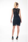 ABITO IN PIZZO 5044 NERO