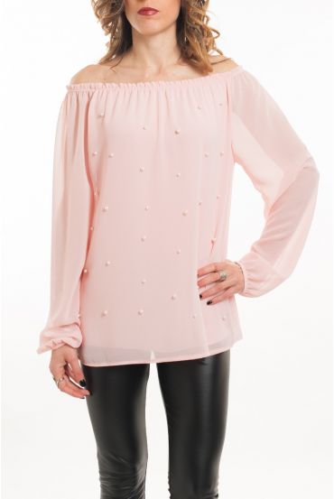 BLUSE PERLEN 5062 ROSA