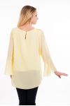 BLUSA DE ENCAJE 5088 AMARILLO