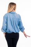 BLOUSE EFFECT JEANS 5093 LICHT BLAUW