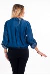 BLOUSE EFFECT JEANS 5093 DONKER BLAUW