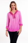 HALS T-SHIRT FANTASIE 6004 FUCHSIA