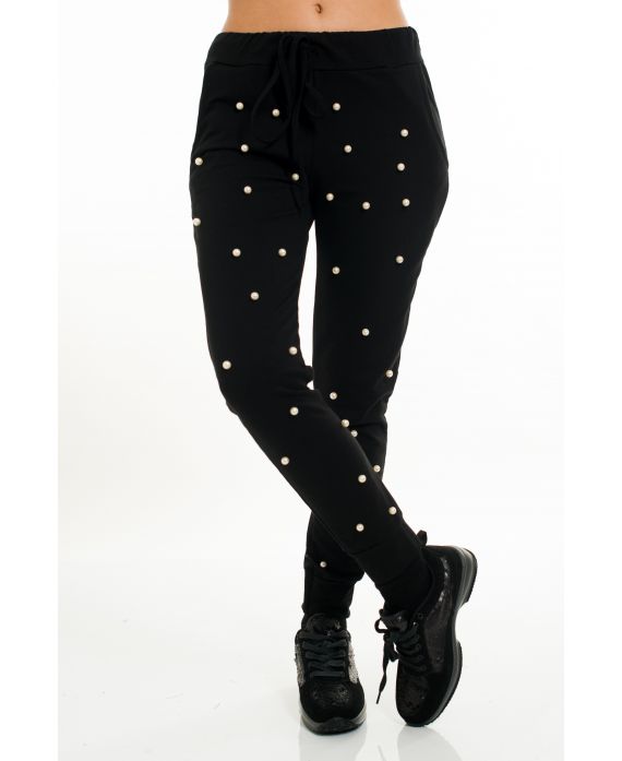 PANTALON PERLES 5087 NOIR