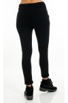 PANTALON POCHES PERLES 5086 NOIR