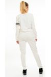 ENSEMBLE SWEAT + PANTALON 5085 BLANC