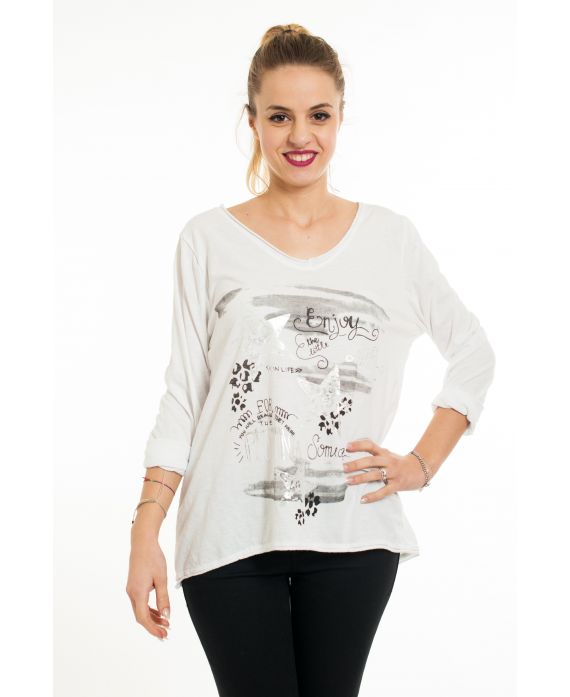 STAMPE PER T-SHIRT 6017 BIANCO