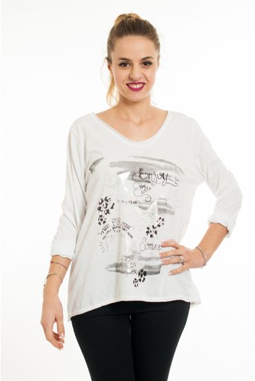 STAMPE PER T-SHIRT 6017 BIANCO