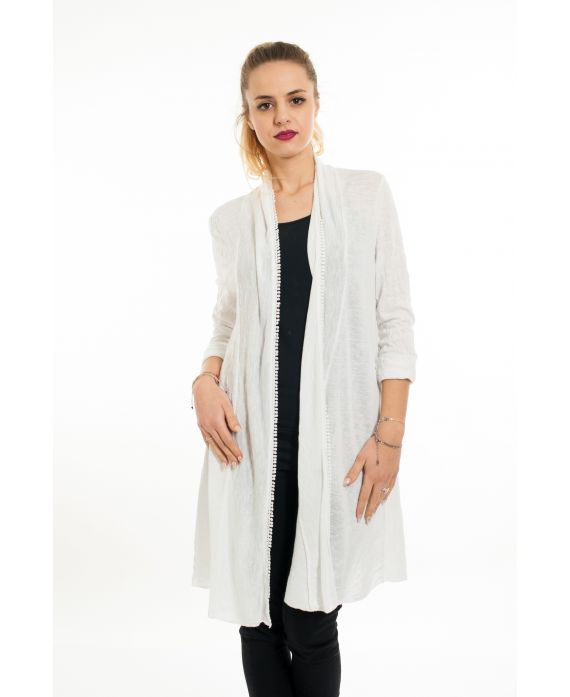 GILET 6015 BLANC