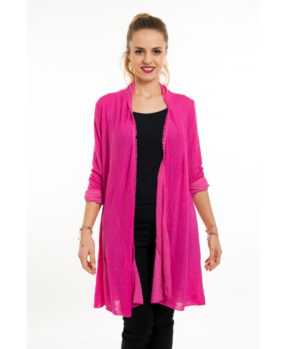 GILET 6015 FUSHIA