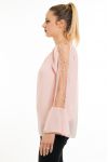 BLUSA DE MANGAS PERLAS 5069 ROSA