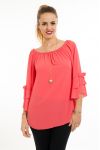 BLOUSE + BIJOU 5068 CORAIL