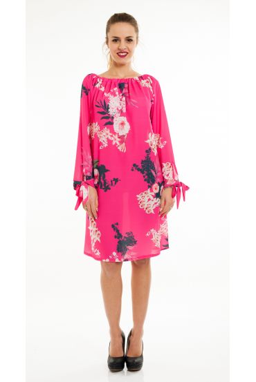 ROBE 5074 FUSHIA