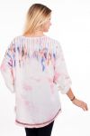 TUNIC FEATHERS 6018 CORAL