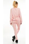 ENSEMBLE SWEAT + PANTALON 6007 ROSE