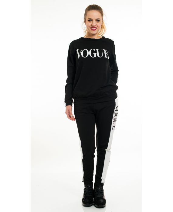 SET SWEATSHIRT + HOSE 6007 SCHWARZ