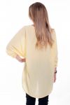 T-SHIRT BIJOU INTEGRE 6041 JAUNE