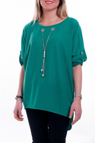 T-SHIRT GIOIELLI INTEGRATO 6041 VERDE