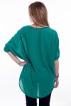 T-SHIRT BIJOU INTEGRE 6041 VERT