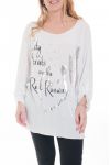 GROTE MAAT T-SHIRT MET STUDS 6083 WIT