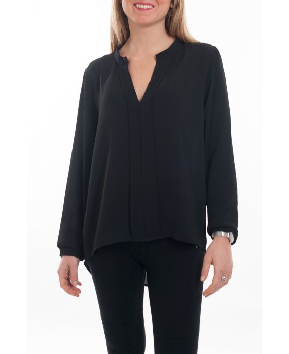 BLUSA FLUIDA 6037 NEGRO