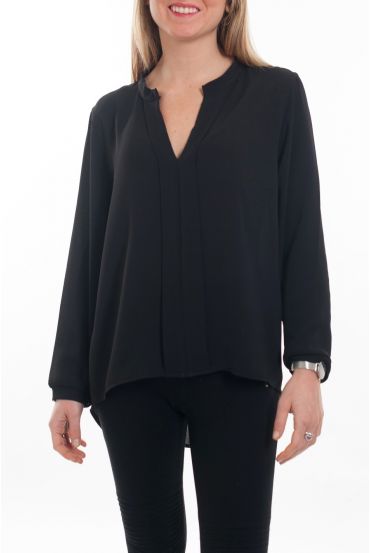 BLUSA FLUIDA 6037 NEGRO