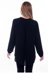 BLUSA FLUIDA 6037 NEGRO