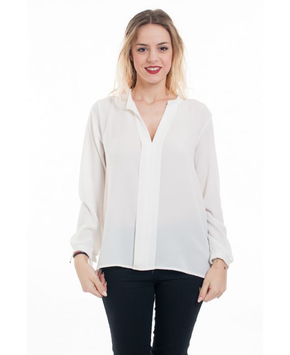 BLUSA FLUIDA 6037 BLANCO