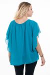 TOP VOILAGE + BIJOU 6058 BLEU