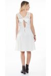 ABITO IN PIZZO 6078 BIANCO