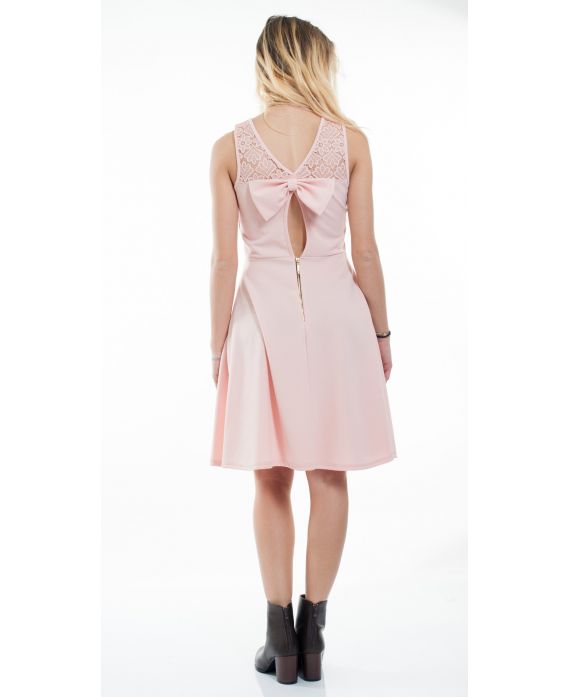 ABITO IN PIZZO 6078 ROSA