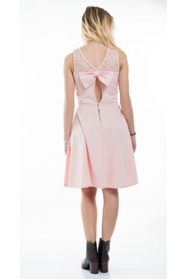 ABITO IN PIZZO 6078 ROSA