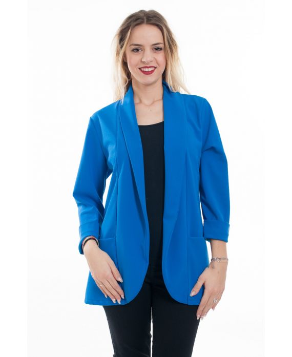 CHAQUETA BLAZER 6062 AZUL