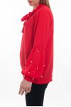 BLOUSE STUD 6089 RED