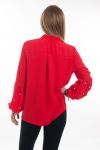 BLOUSE STUD 6089 RED