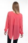 BLOUSE CLOUTEE 6088 CORAL