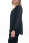 BLUSA CLOUTEE 6088 NEGRO