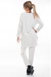 SWEAT ETOILES 6084 BLANC